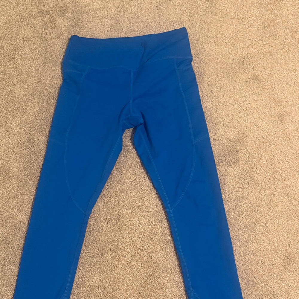 Women's Vibrant Blue Leggings